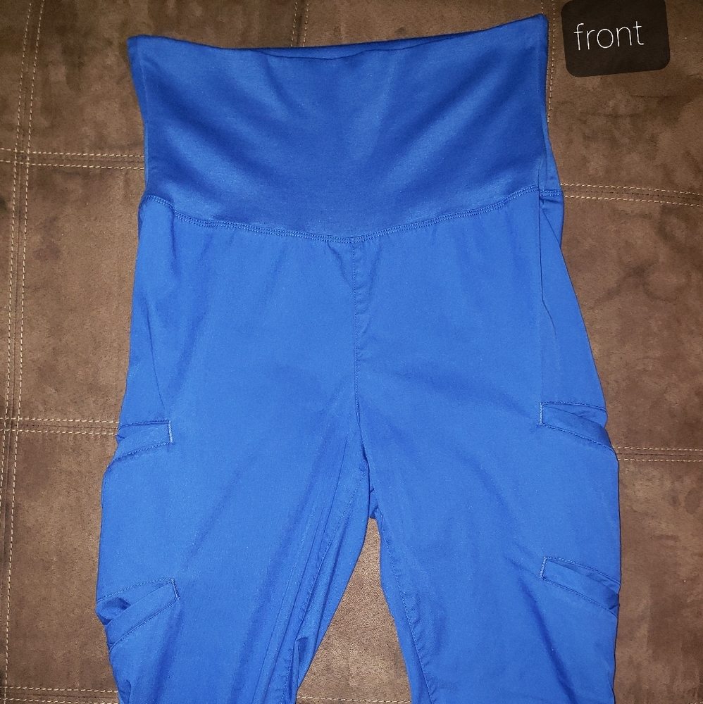 Jaanuu Small royal blue scrub pants